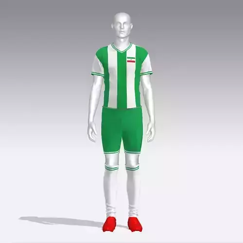 Football Jersey Outfit Iranian