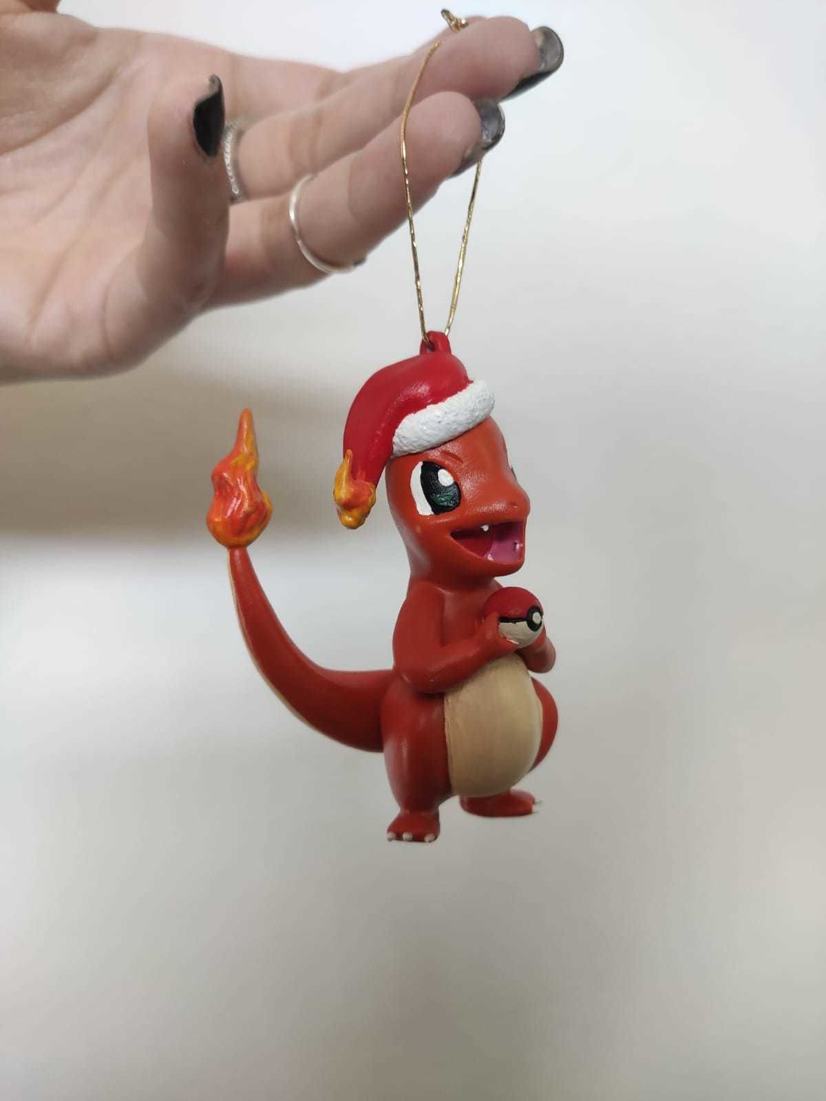CHARMANDER - POKEMON CHRISTMAS ORNAMENT  3D print model_9
