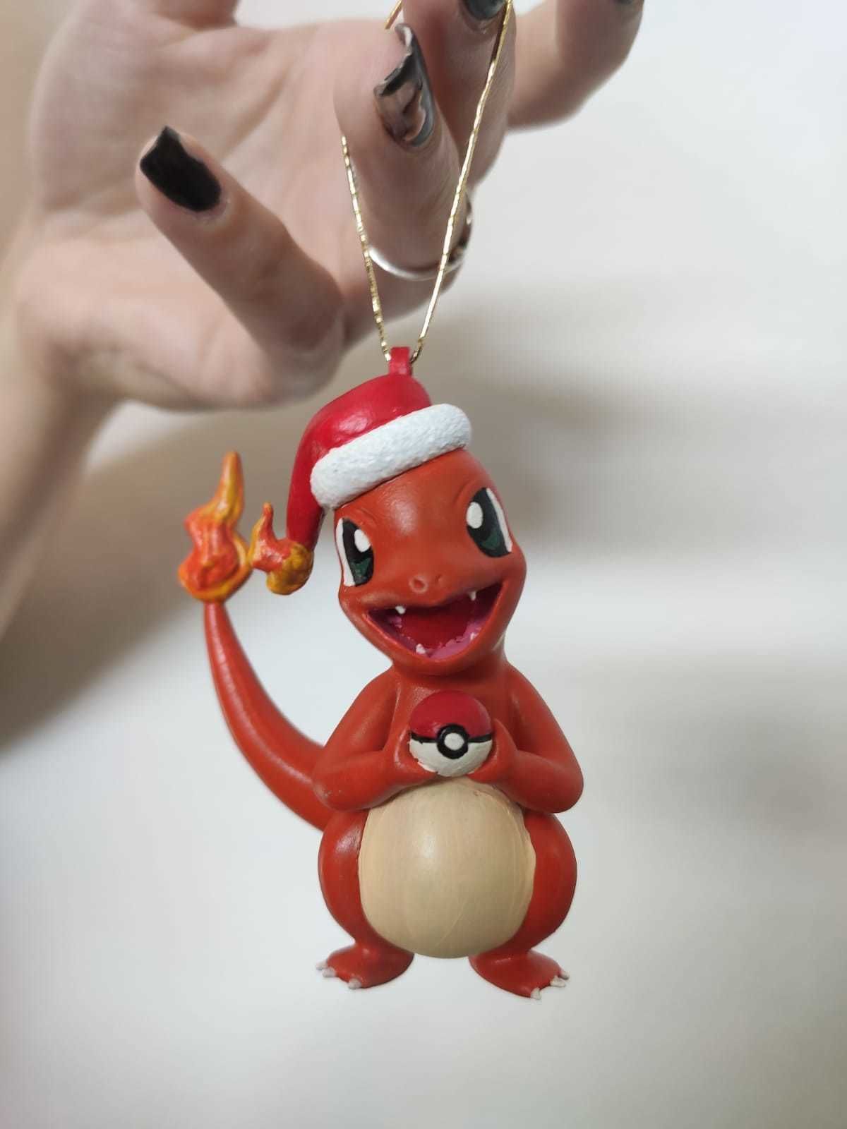 CHARMANDER - POKEMON CHRISTMAS ORNAMENT  3D print model_8