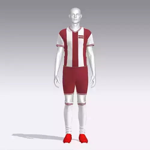 Football Jersey Outfit Latvia