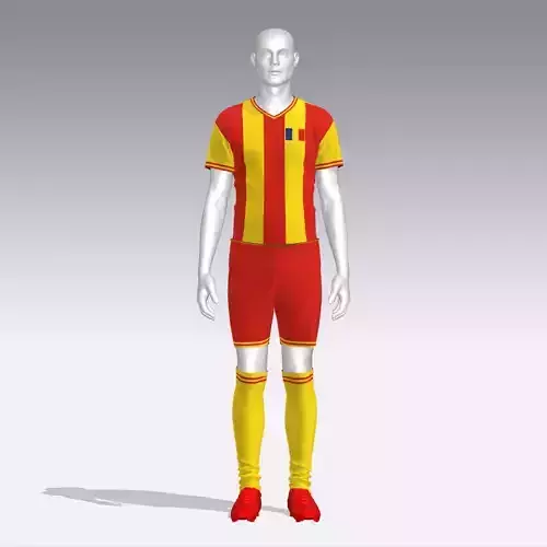 Football Jersey Outfit Romania
