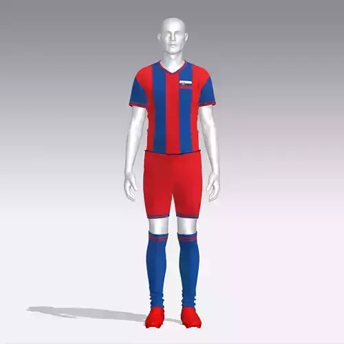 Football Jersey Outfit Slovakia