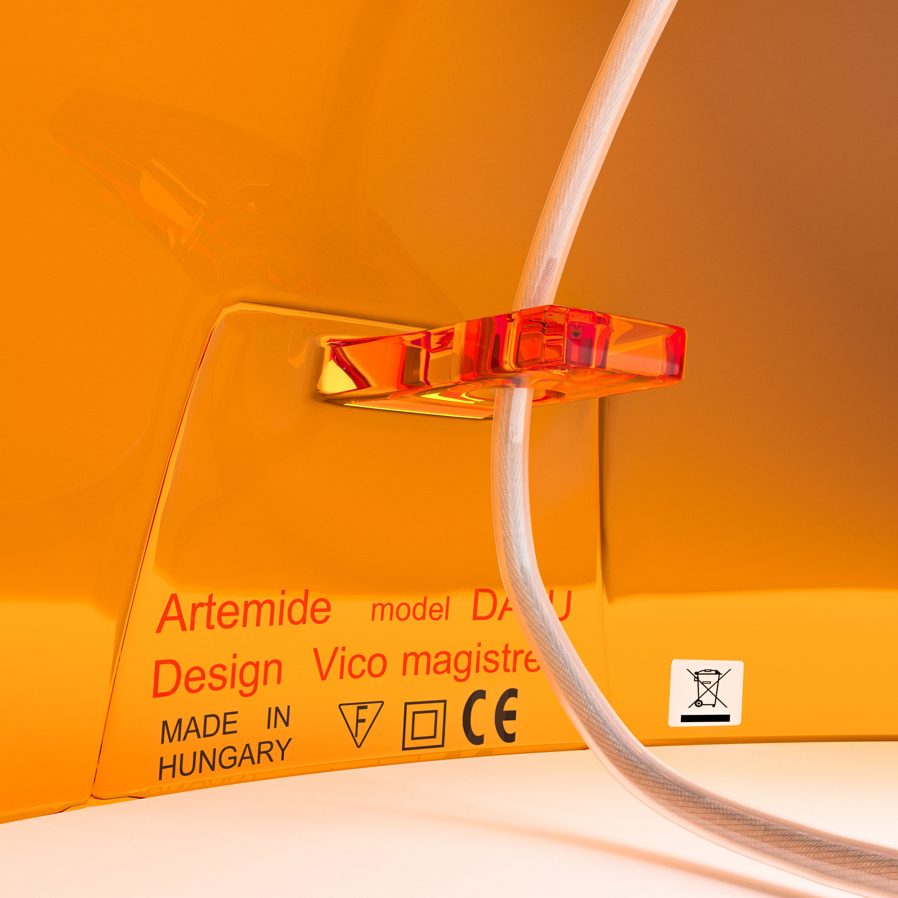 Table lamp DALU 3D model_3