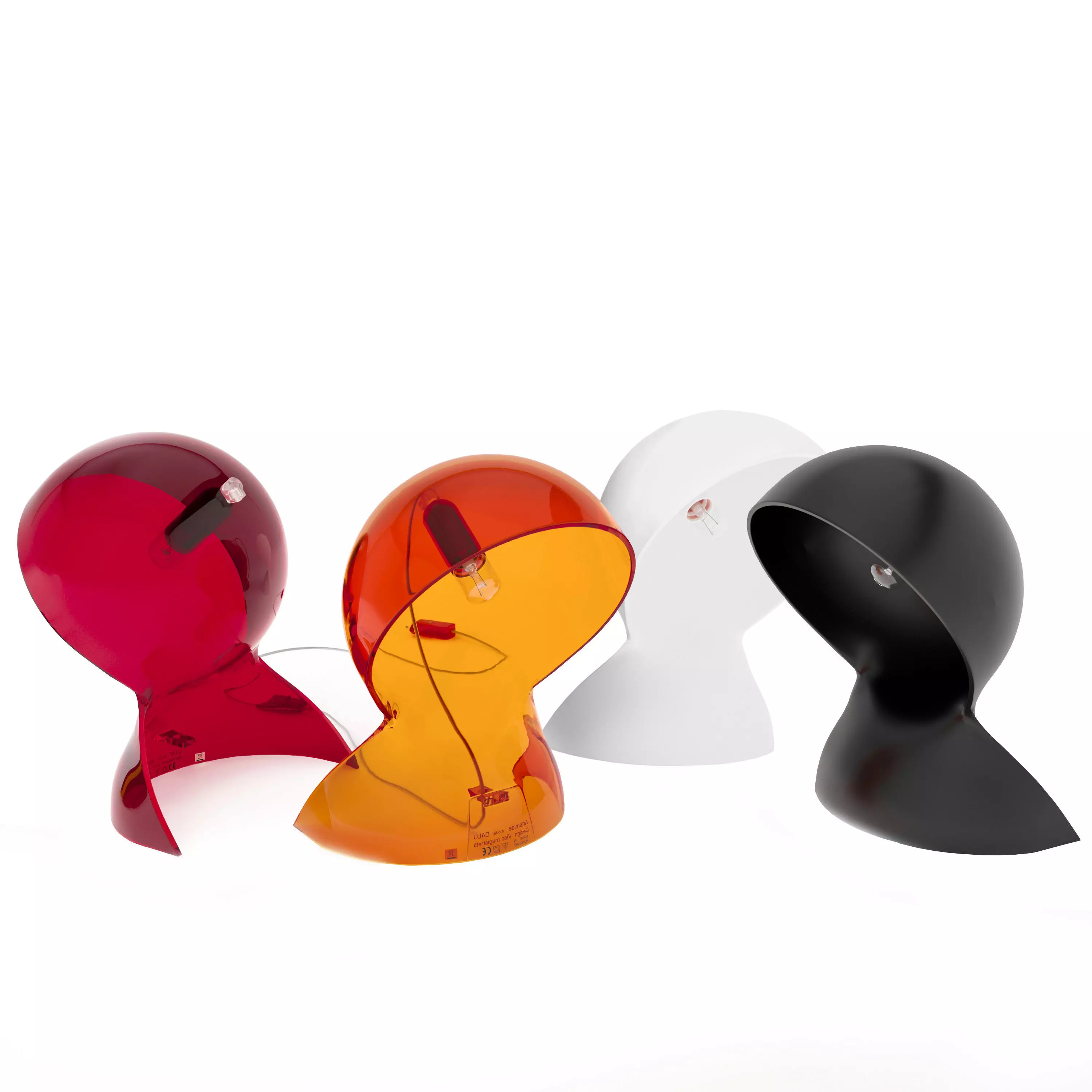 Table lamp DALU 3D model_0