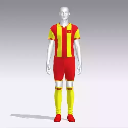 Football Jersey Outfit Vietnam