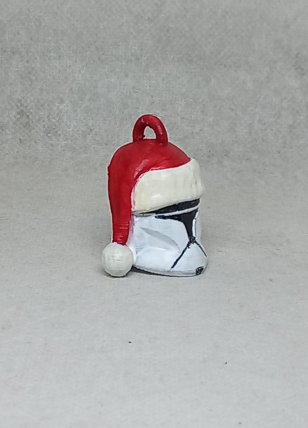 santa CloneTrooper keychain  3D print model_7