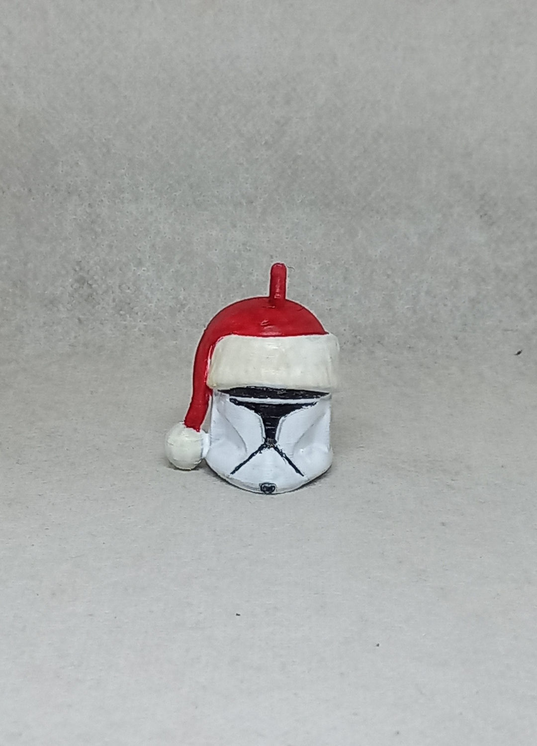 santa CloneTrooper keychain  3D print model_1