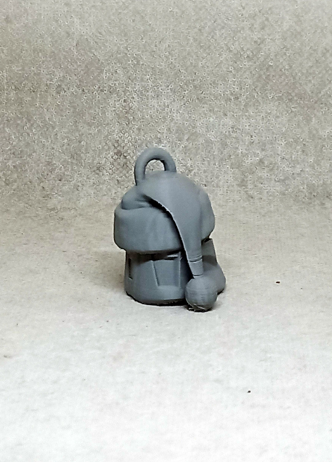 santa CloneTrooper keychain  3D print model_12