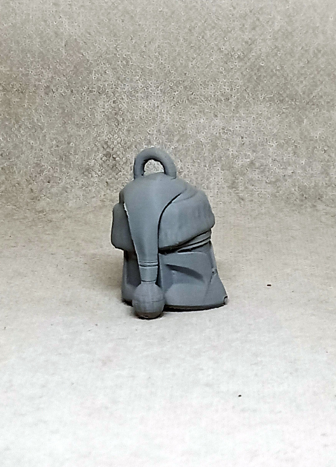 santa CloneTrooper keychain  3D print model_13