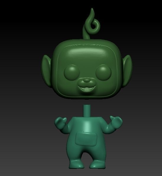 FUNKO TELETUBBIES LAA LAA 3D print model_2