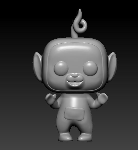 FUNKO TELETUBBIES LAA LAA 3D print model_1