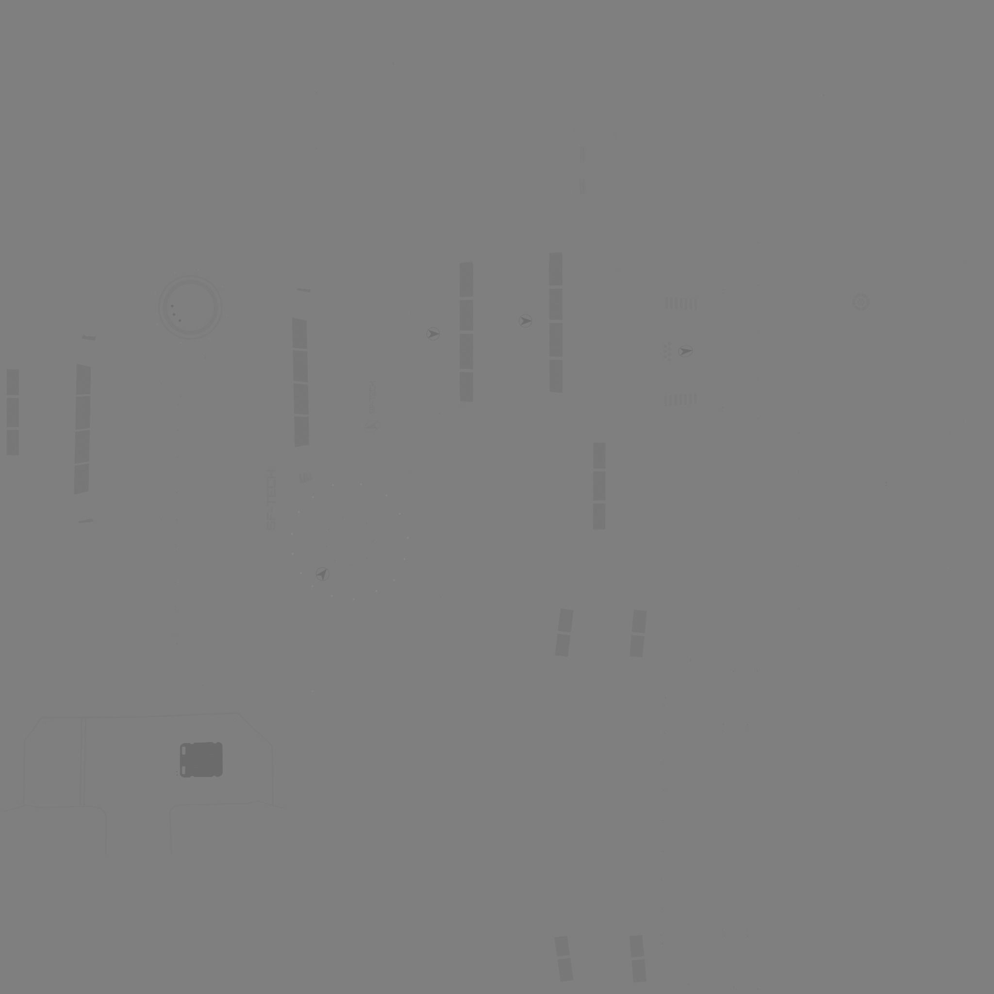 SciFi Facility B09 Dark Metal - Sci Fi Exterior Design Low-poly 3D model_25