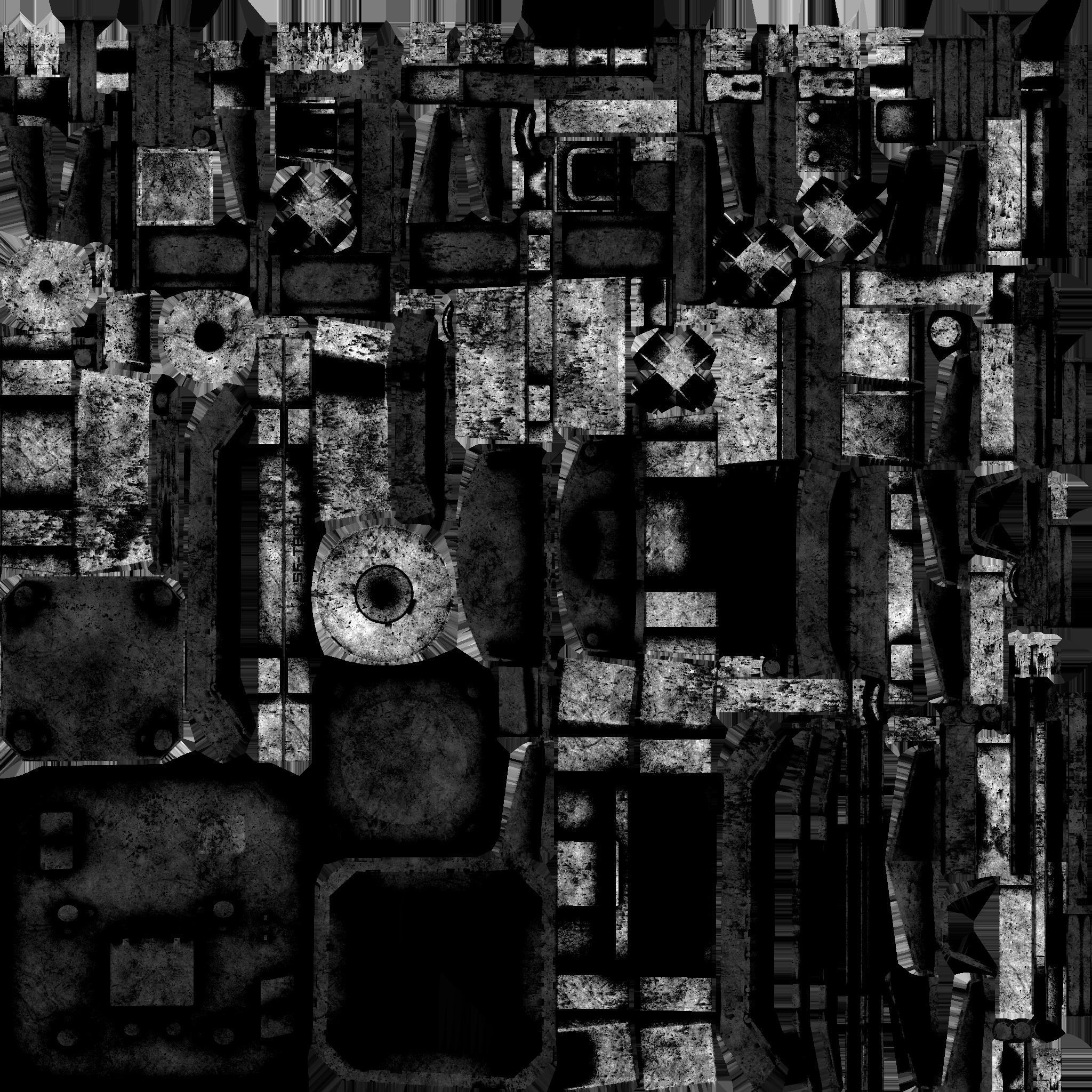 SciFi Facility B10 Abandoned - Sci Fi Exterior Design Low-poly 3D model_26