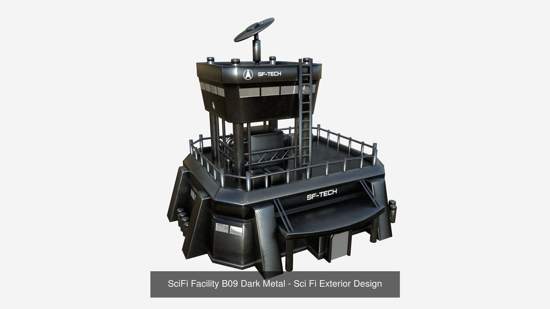 10 SciFi Facility B Collection - Sci Fi Exterior Design _10