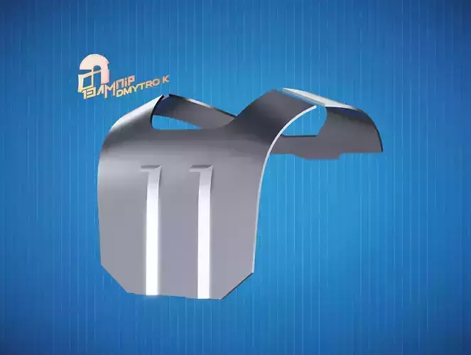 Custom Mandalorian Back Armor