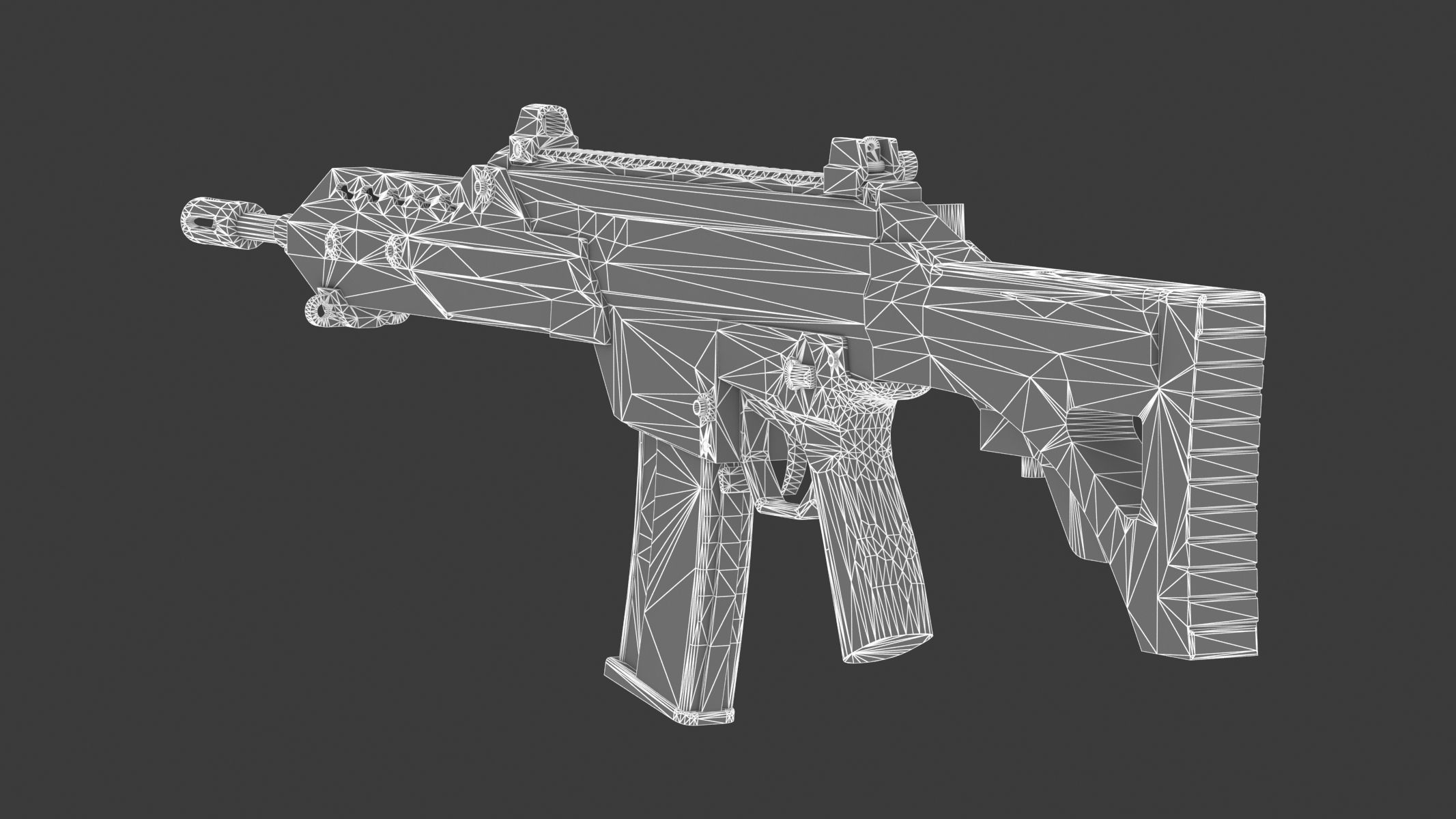 FX-05 Xiuhcoatl Low Poly PBR Realistic Low-poly 3D model_16