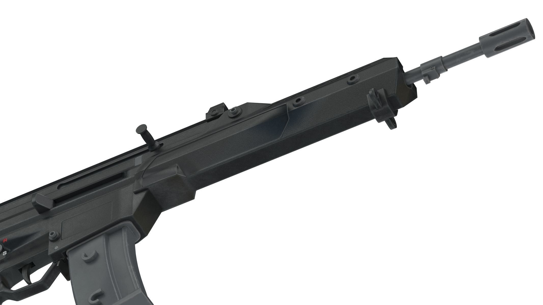 FX-05 Xiuhcoatl Low Poly PBR Realistic Low-poly 3D model_12