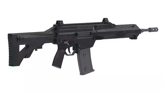 FX-05 Xiuhcoatl Low Poly PBR Realistic Low-poly 3D model