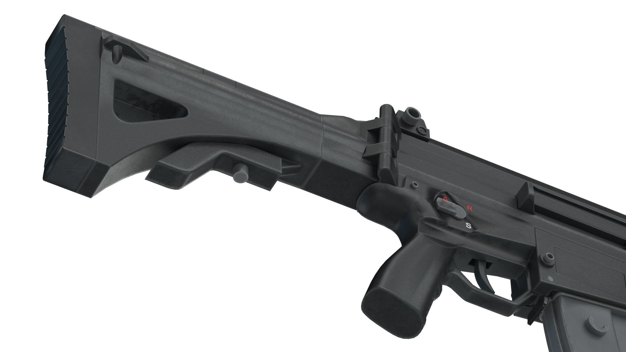 FX-05 Xiuhcoatl Low Poly PBR Realistic Low-poly 3D model_11