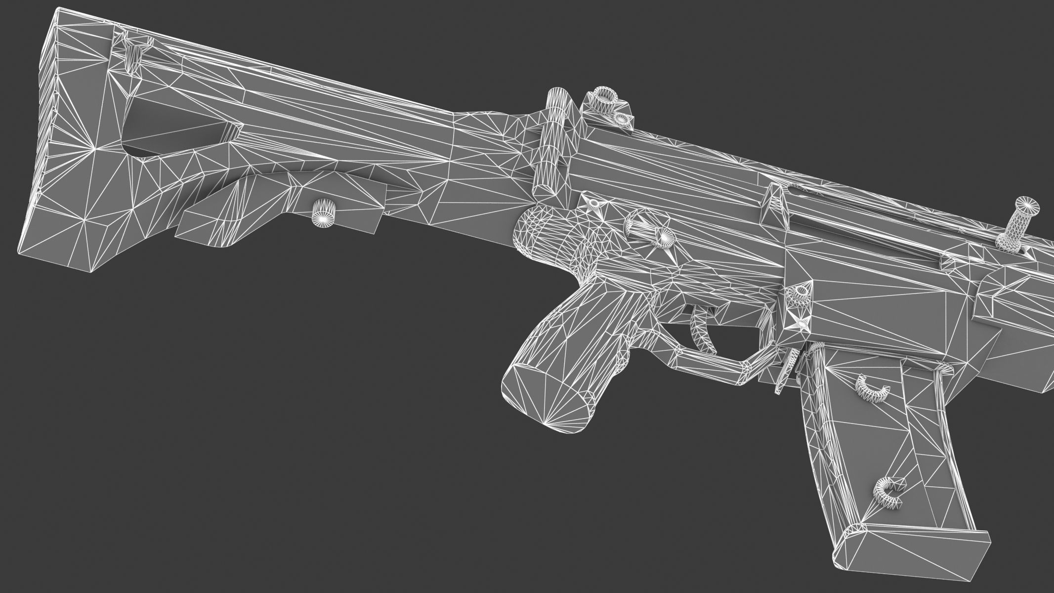 FX-05 Xiuhcoatl Low Poly PBR Realistic Low-poly 3D model_26