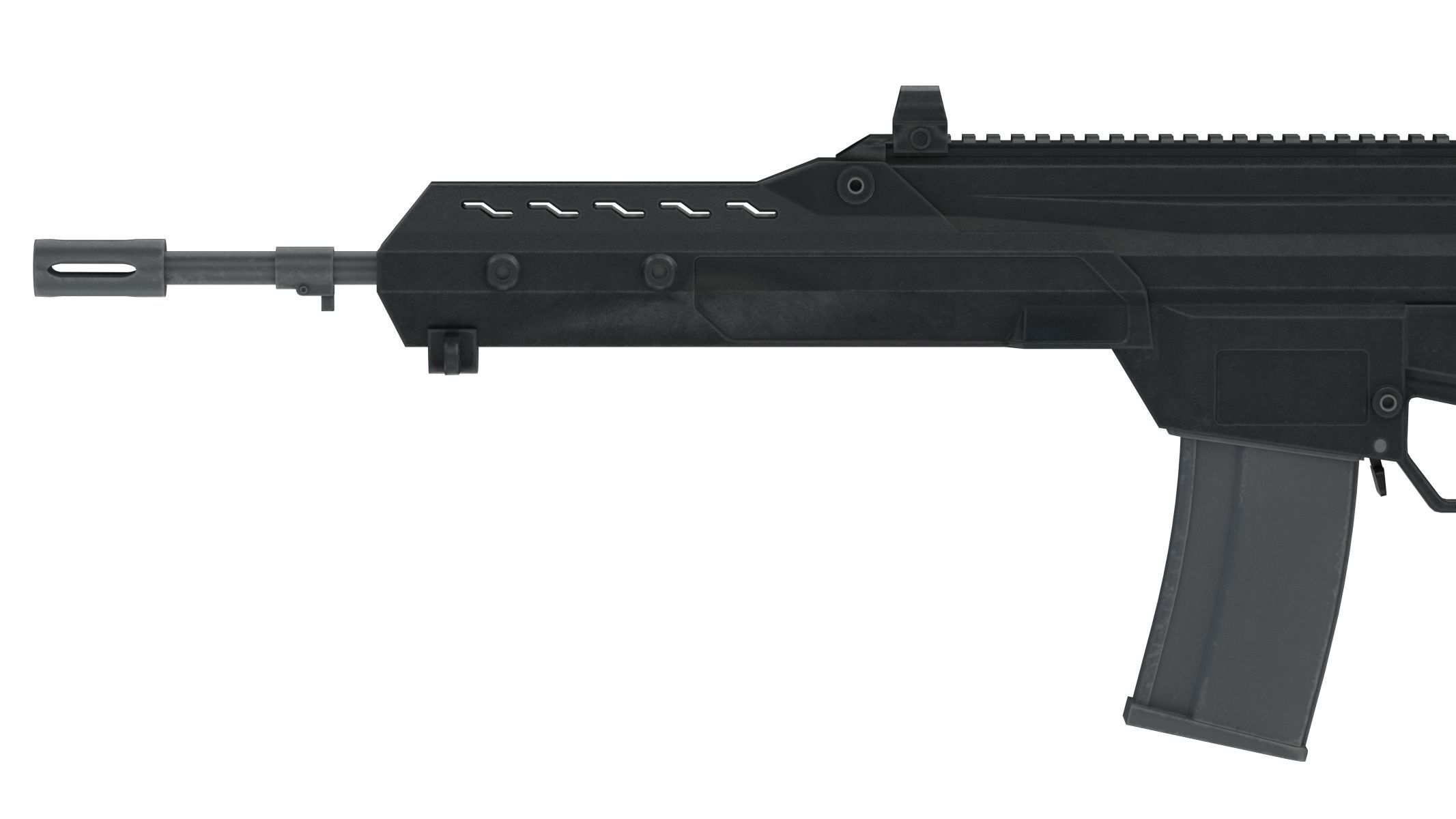 FX-05 Xiuhcoatl Low Poly PBR Realistic Low-poly 3D model_7