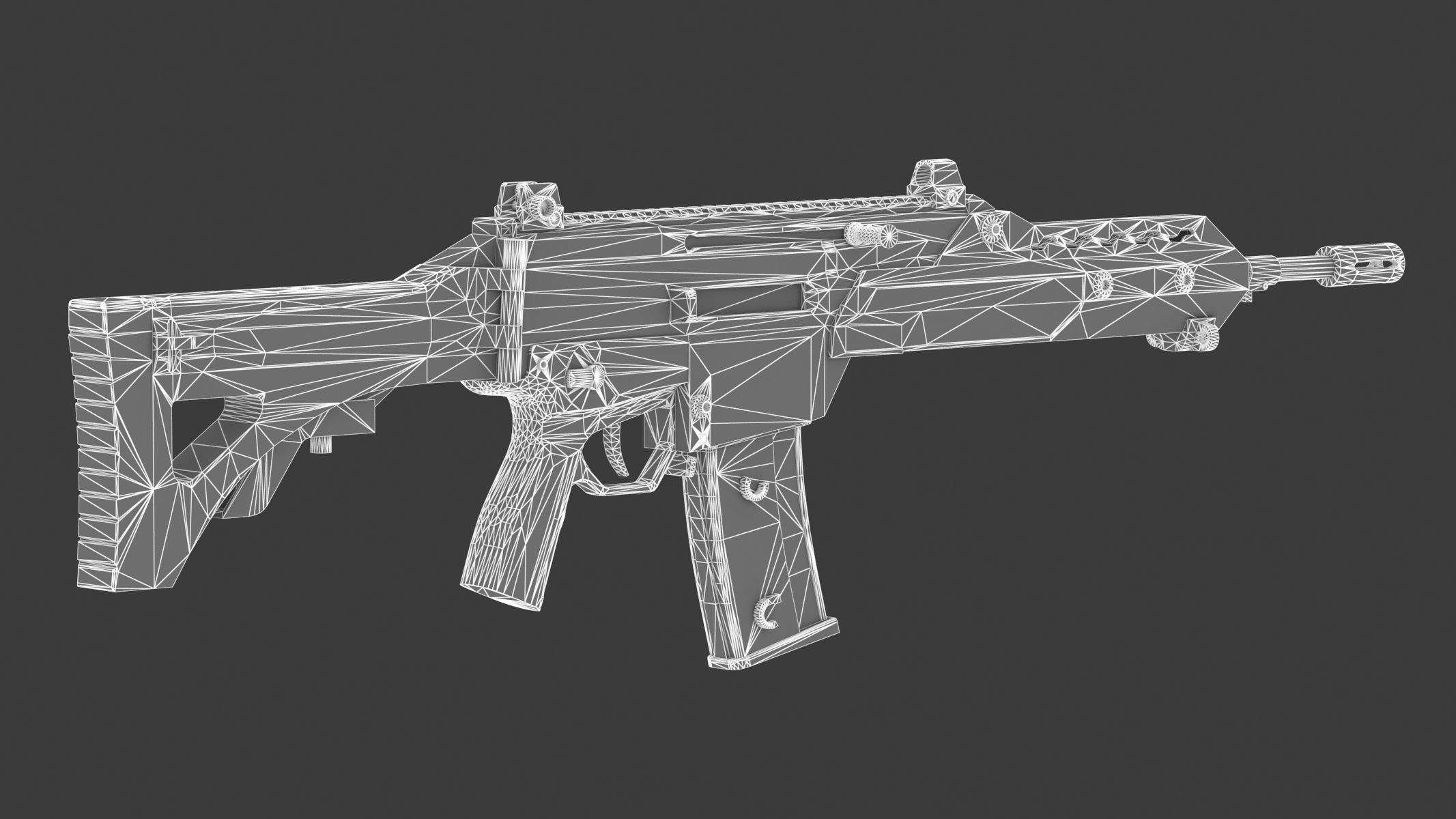 FX-05 Xiuhcoatl Low Poly PBR Realistic Low-poly 3D model_15