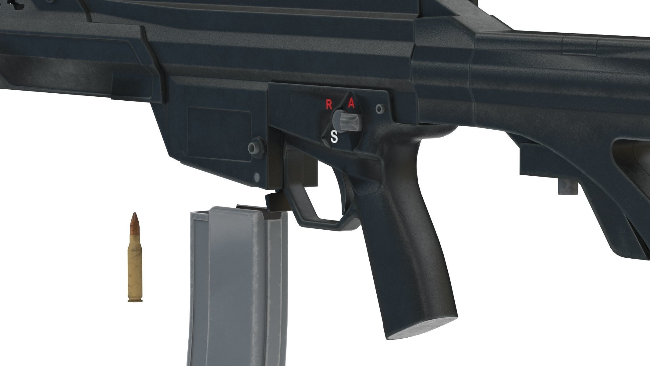 FX-05 Xiuhcoatl Low Poly PBR Realistic Low-poly 3D model_14