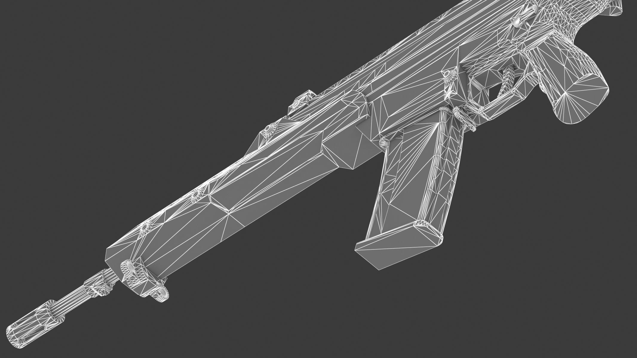 FX-05 Xiuhcoatl Low Poly PBR Realistic Low-poly 3D model_25
