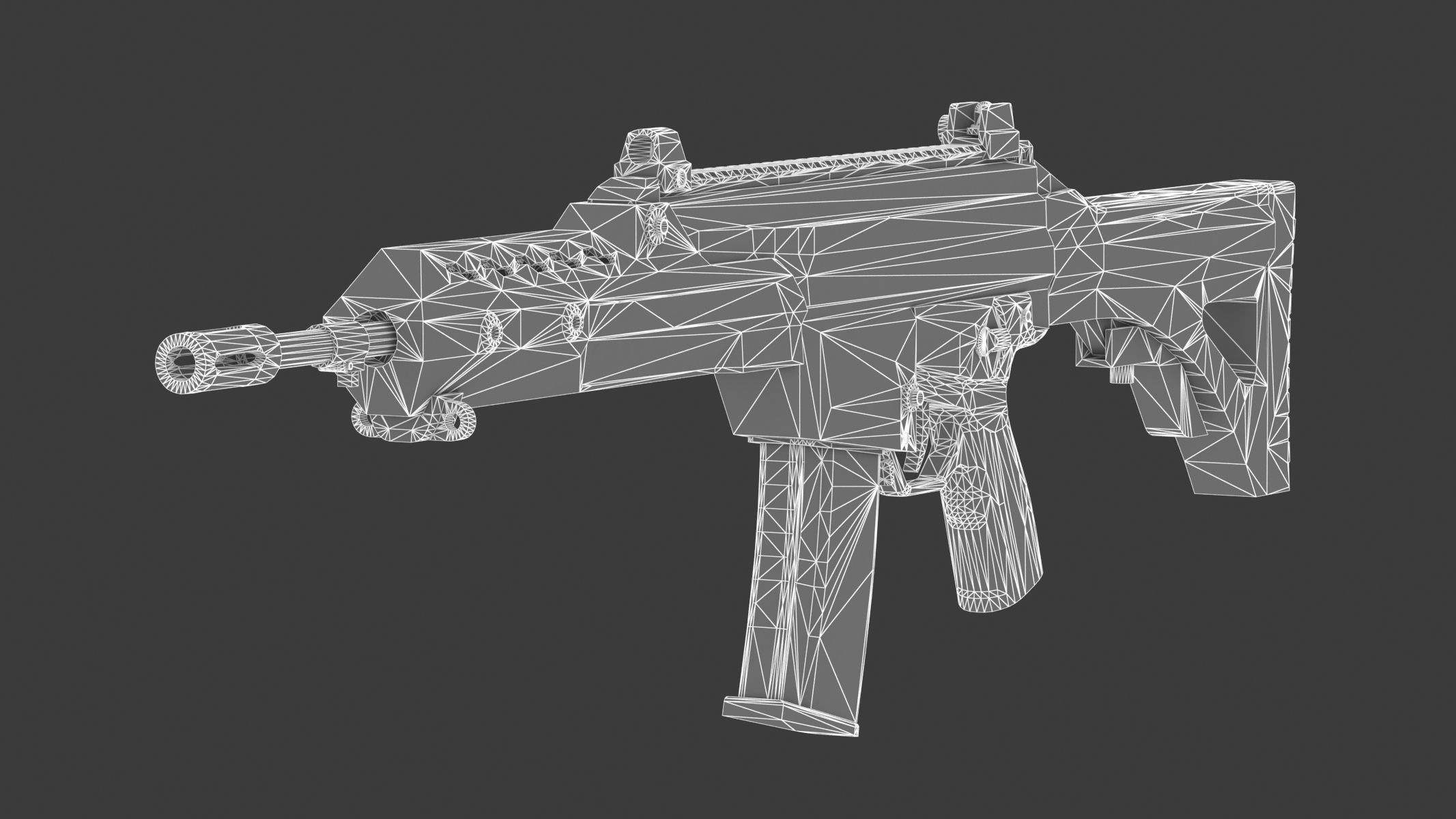 FX-05 Xiuhcoatl Low Poly PBR Realistic Low-poly 3D model_18