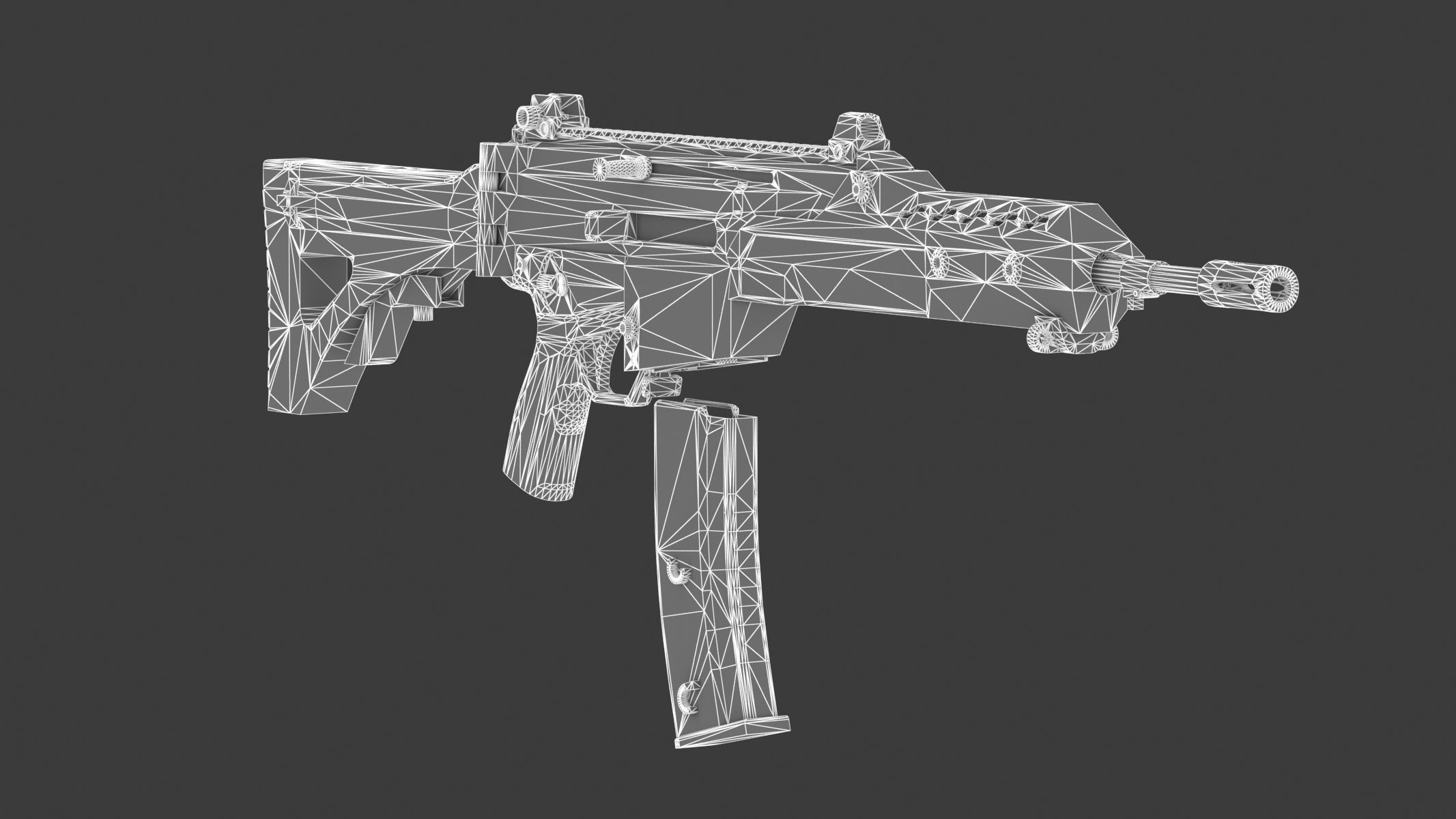 FX-05 Xiuhcoatl Low Poly PBR Realistic Low-poly 3D model_19