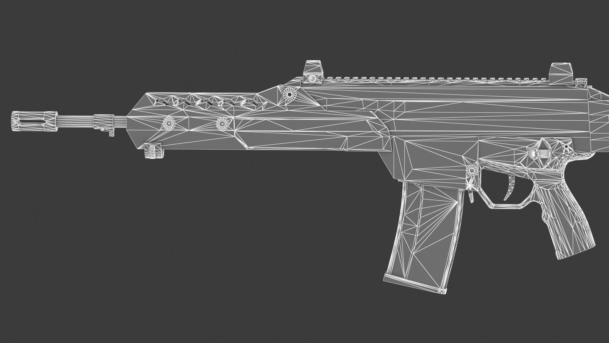 FX-05 Xiuhcoatl Low Poly PBR Realistic Low-poly 3D model_22