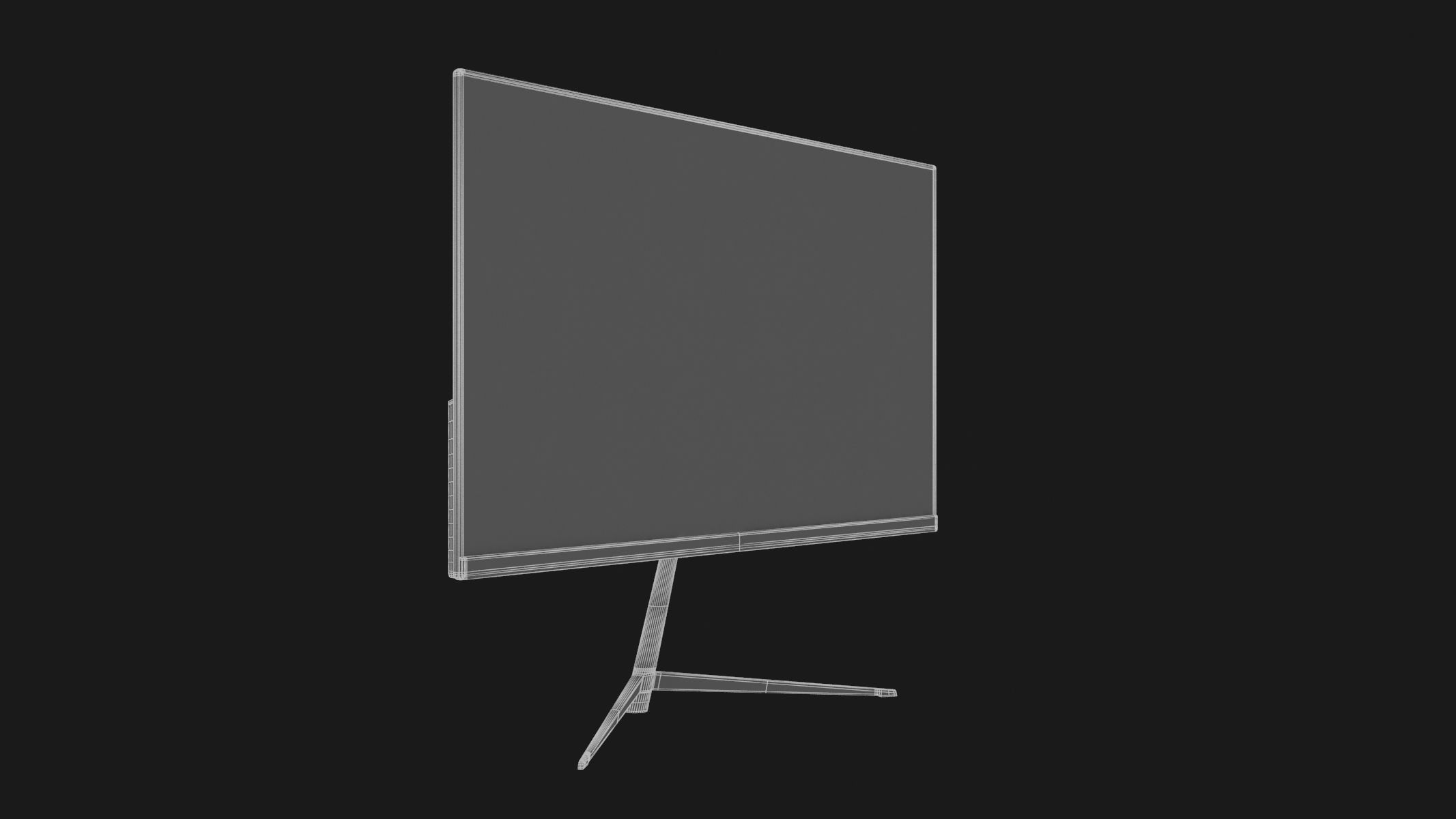 Gneric Monitor 01 3D model_15