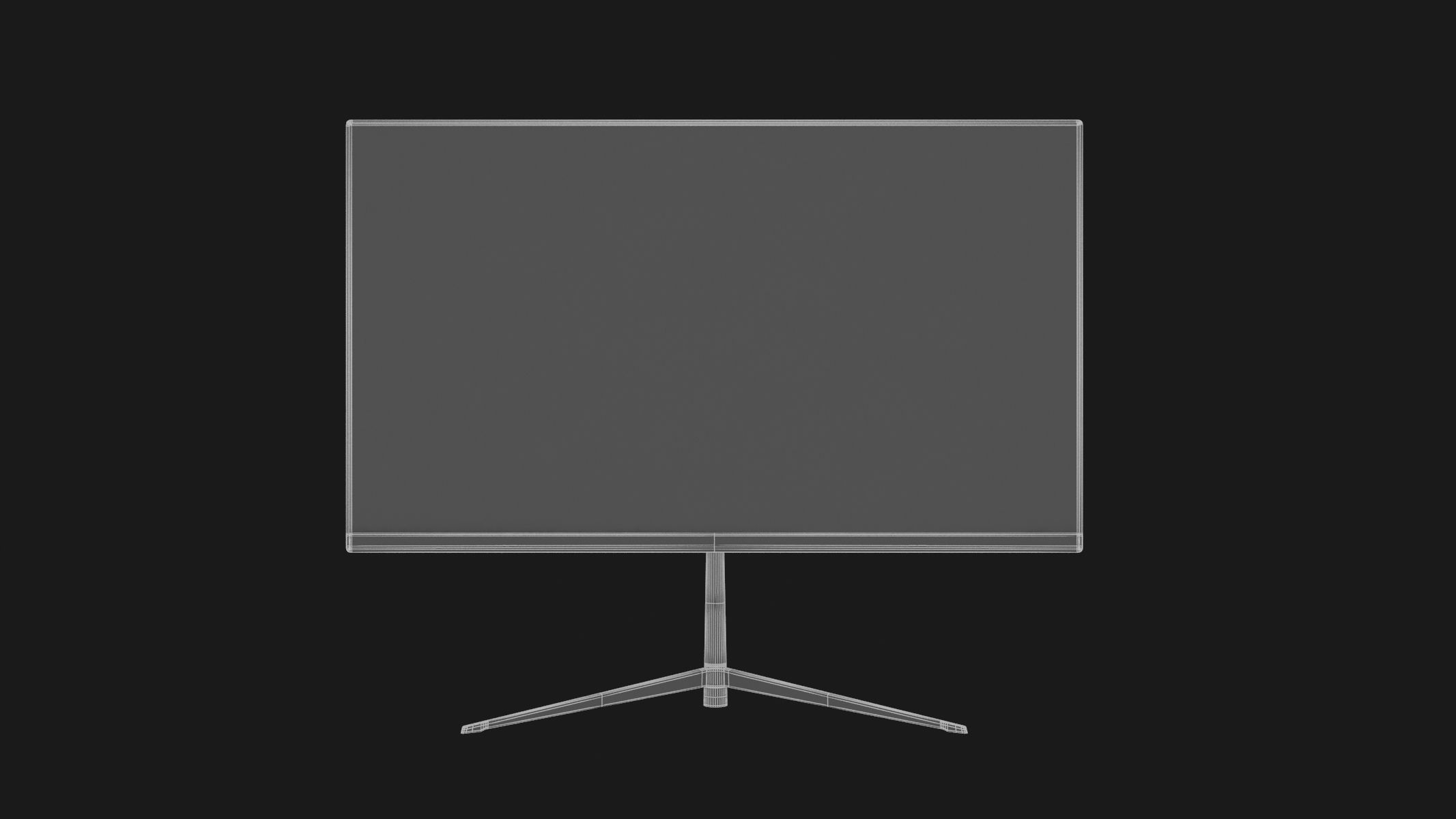 Gneric Monitor 01 3D model_14