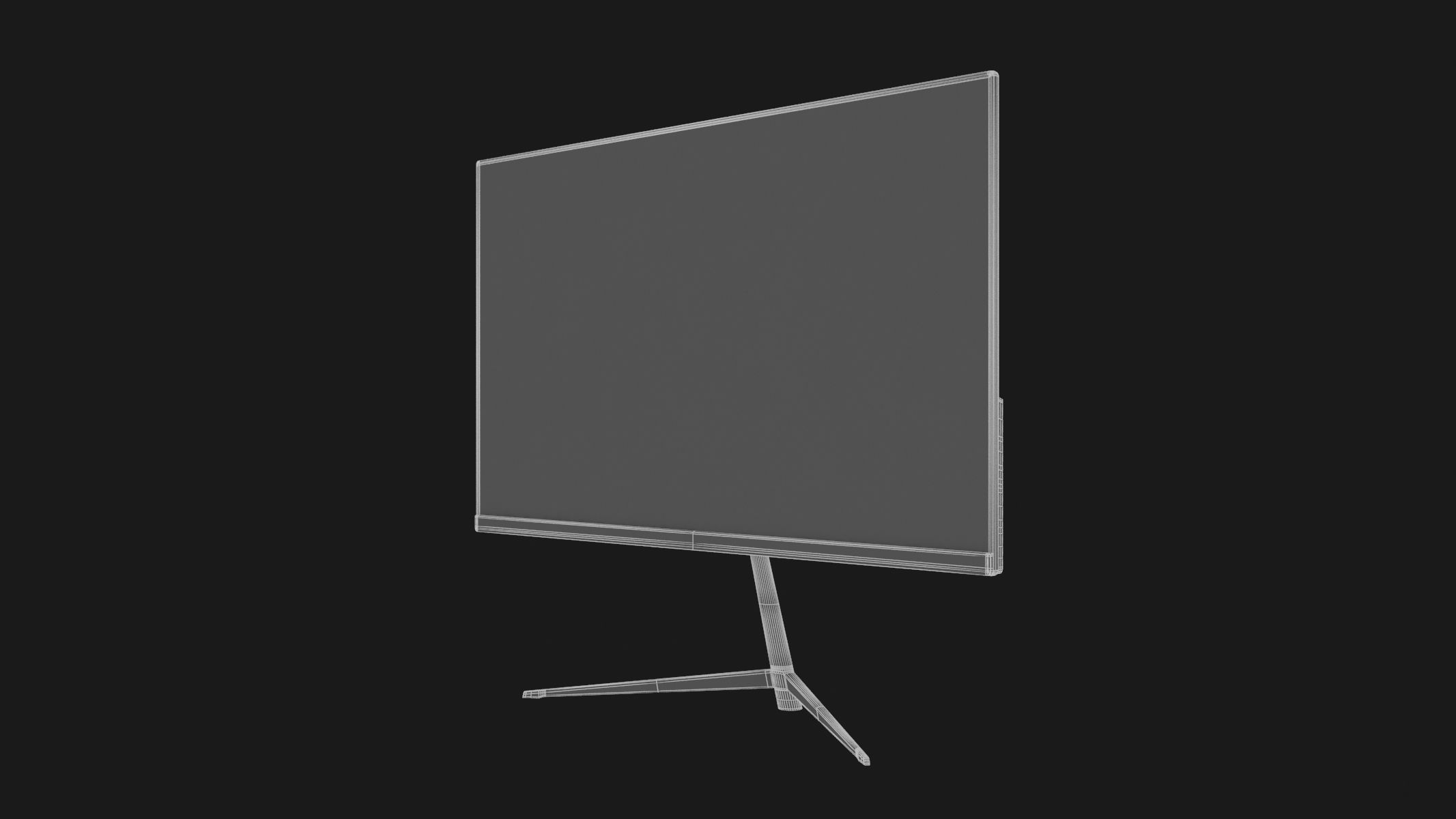 Gneric Monitor 01 3D model_13