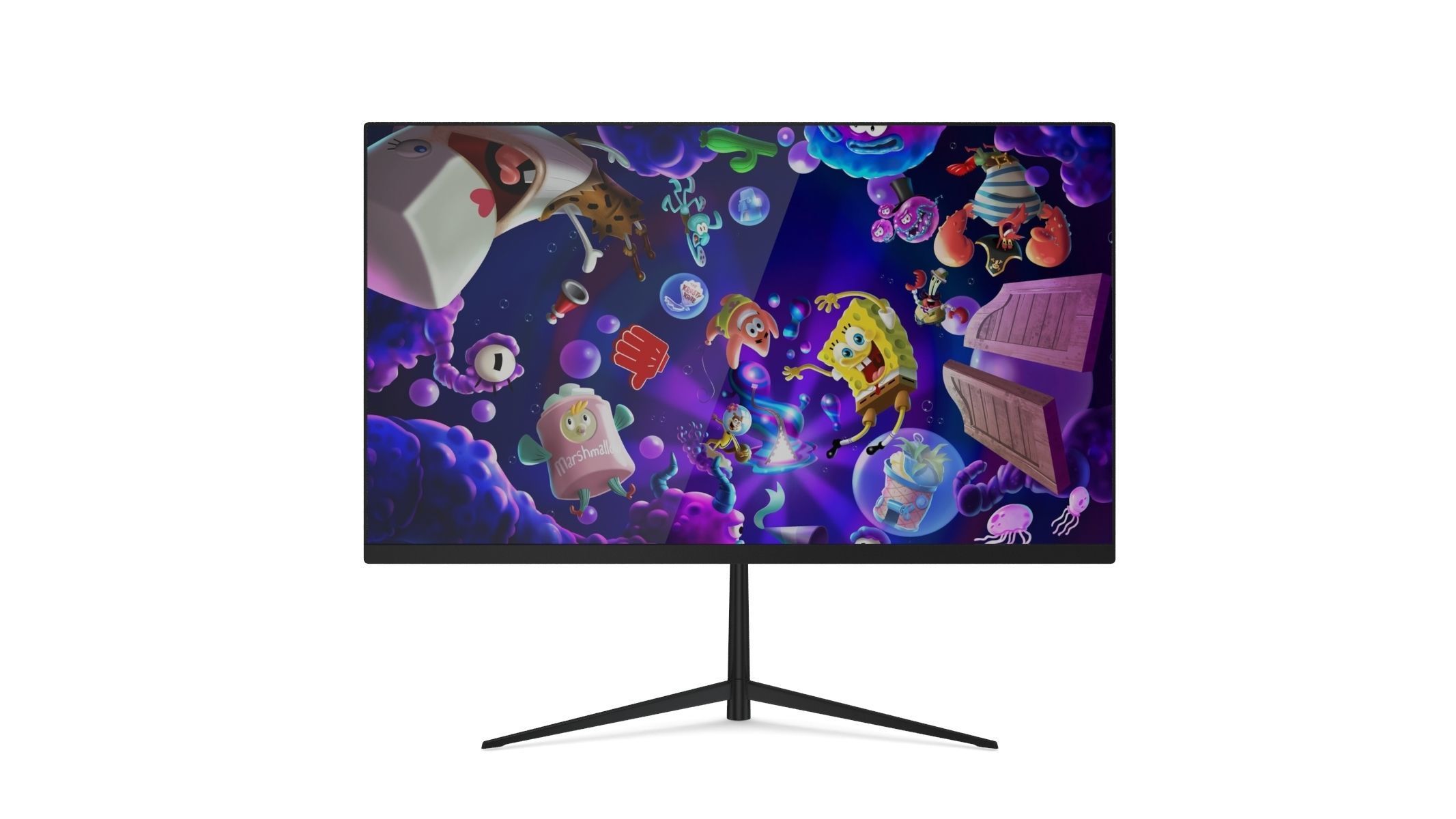 Gneric Monitor 01 3D model_4