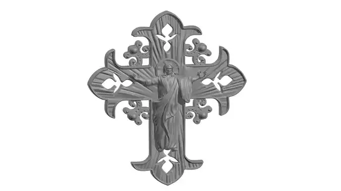 Jesus Ascension 3D print model