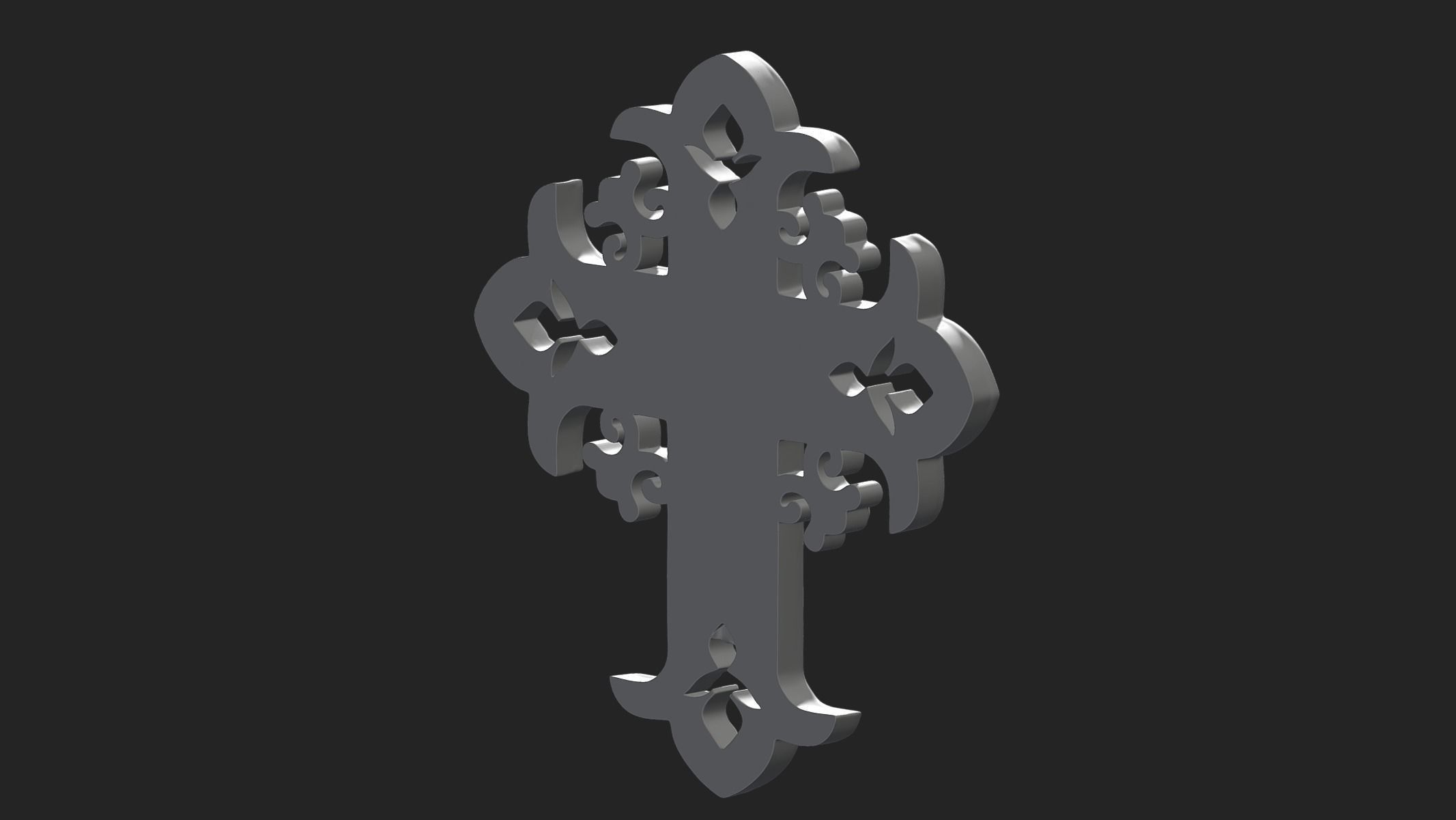 Jesus Ascension 3D print model_8