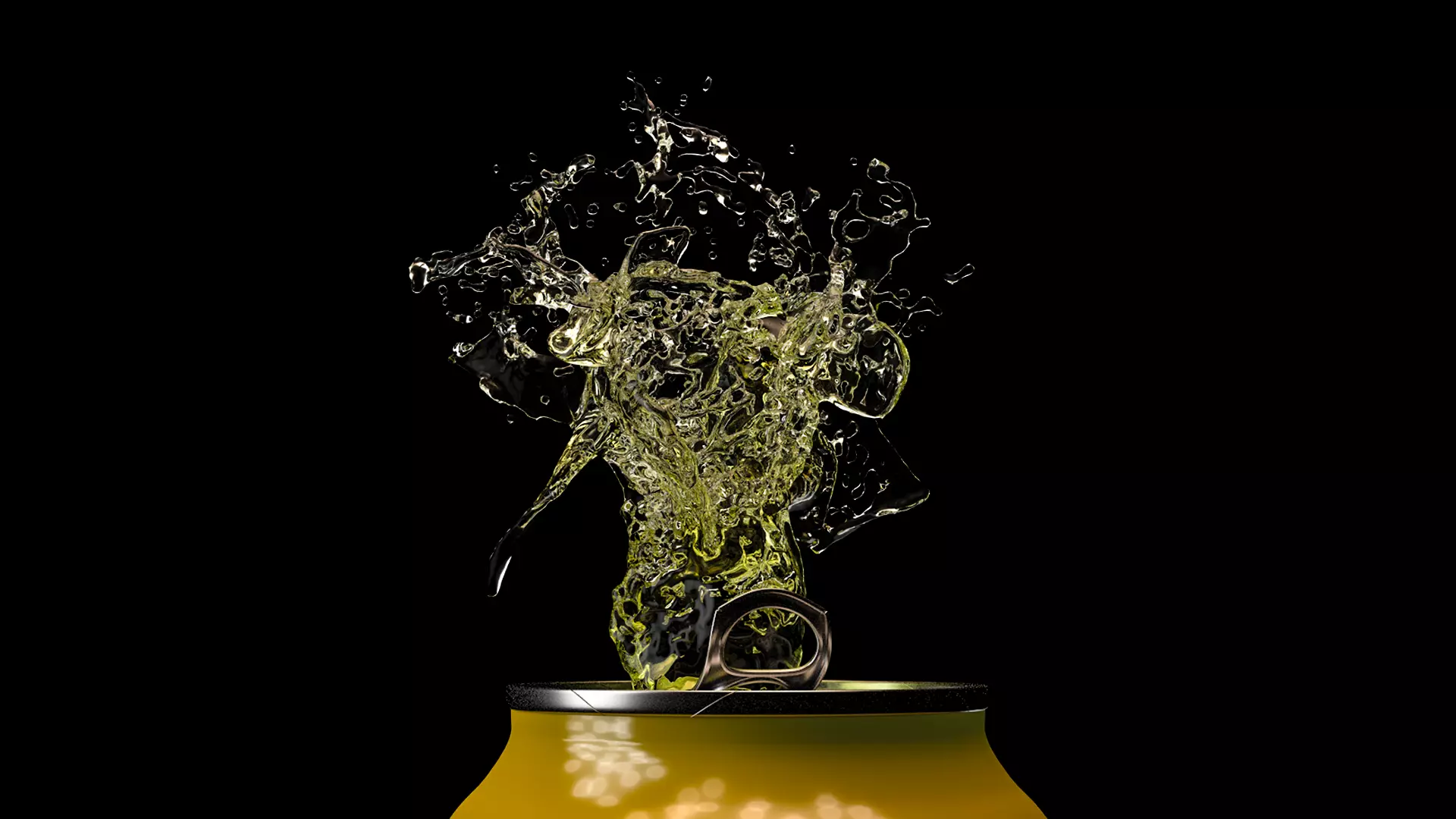 Water Splash Render Ready  3D model_0