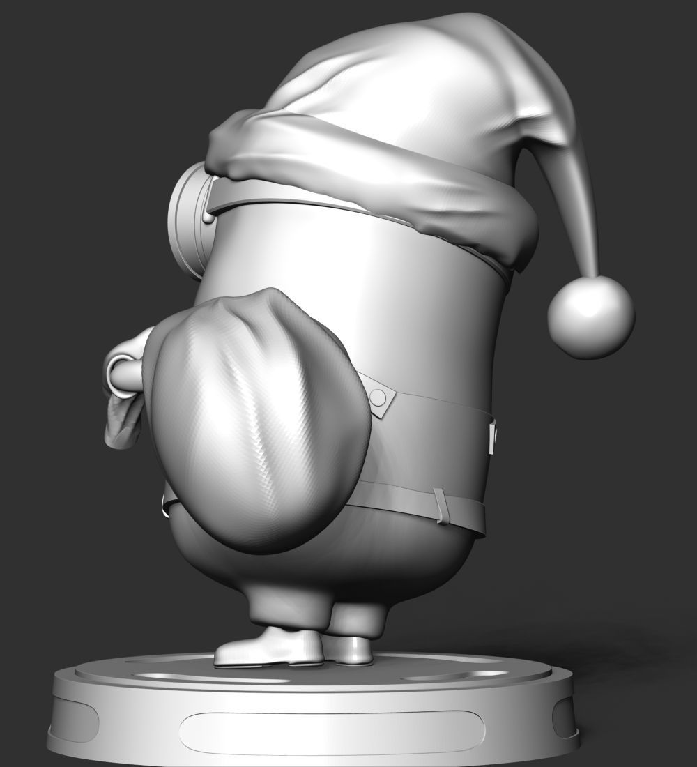 Santa Dave Minion 3D print model_20