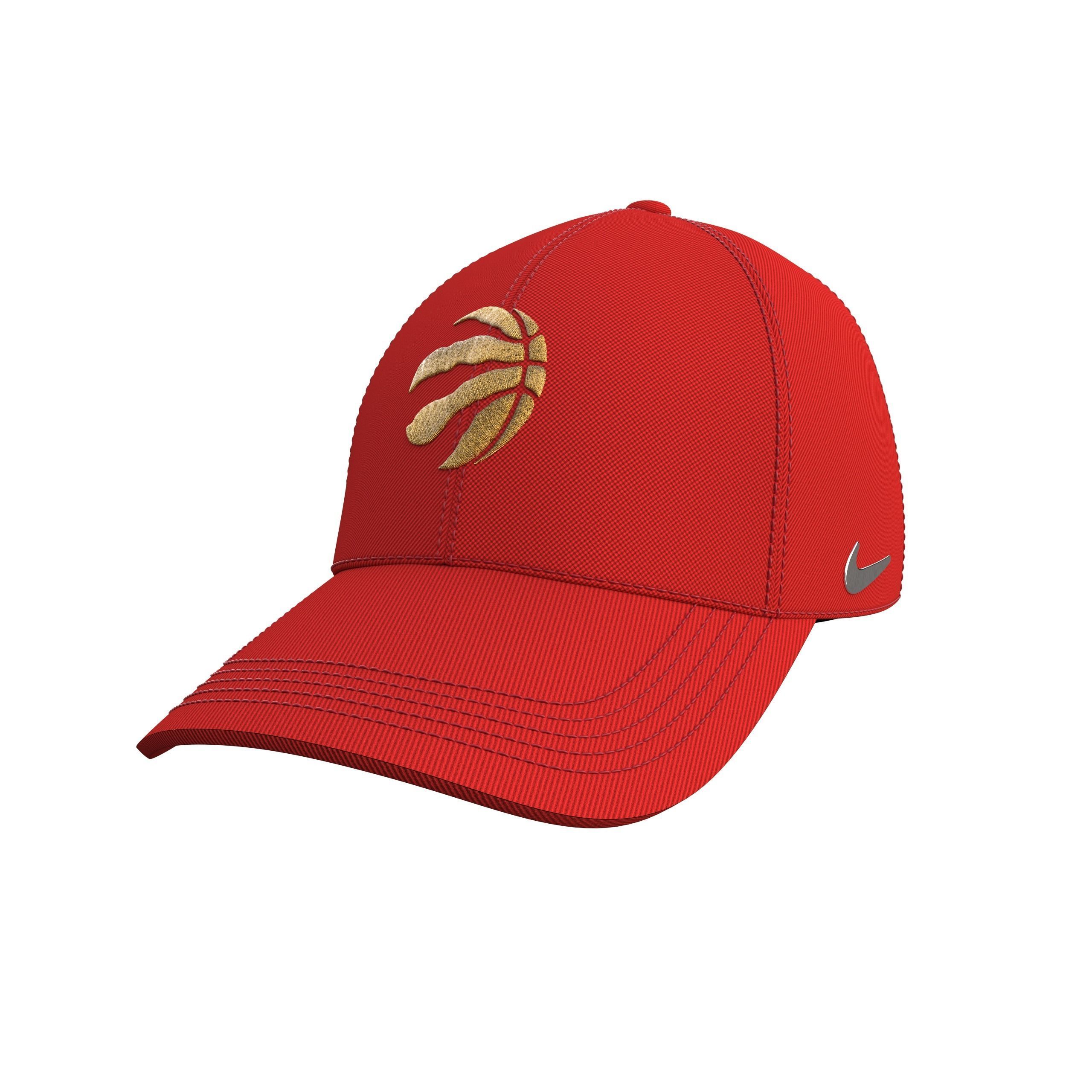 Toronto Raptors Hats  Low-poly 3D model_5