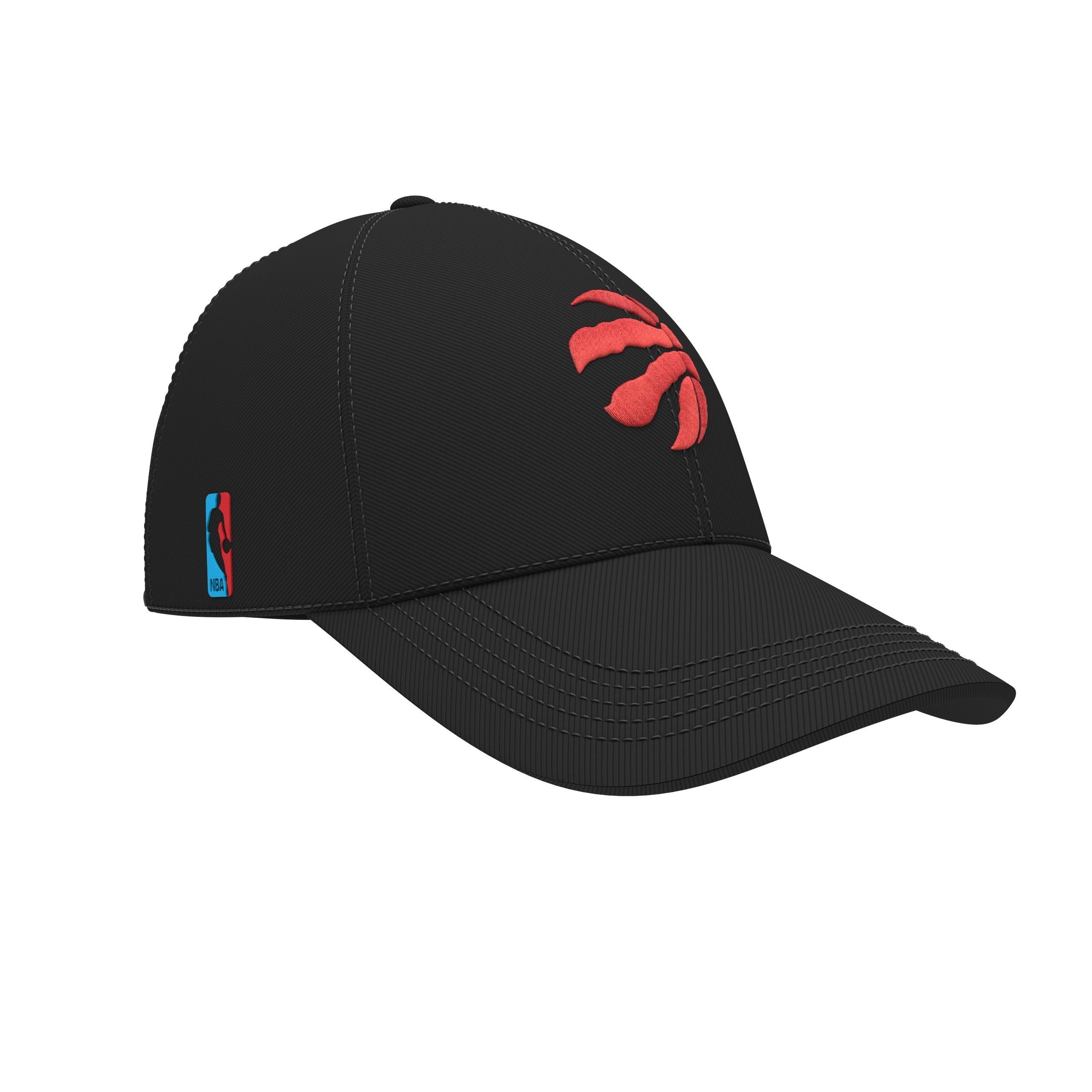 Toronto Raptors Hats  Low-poly 3D model_2