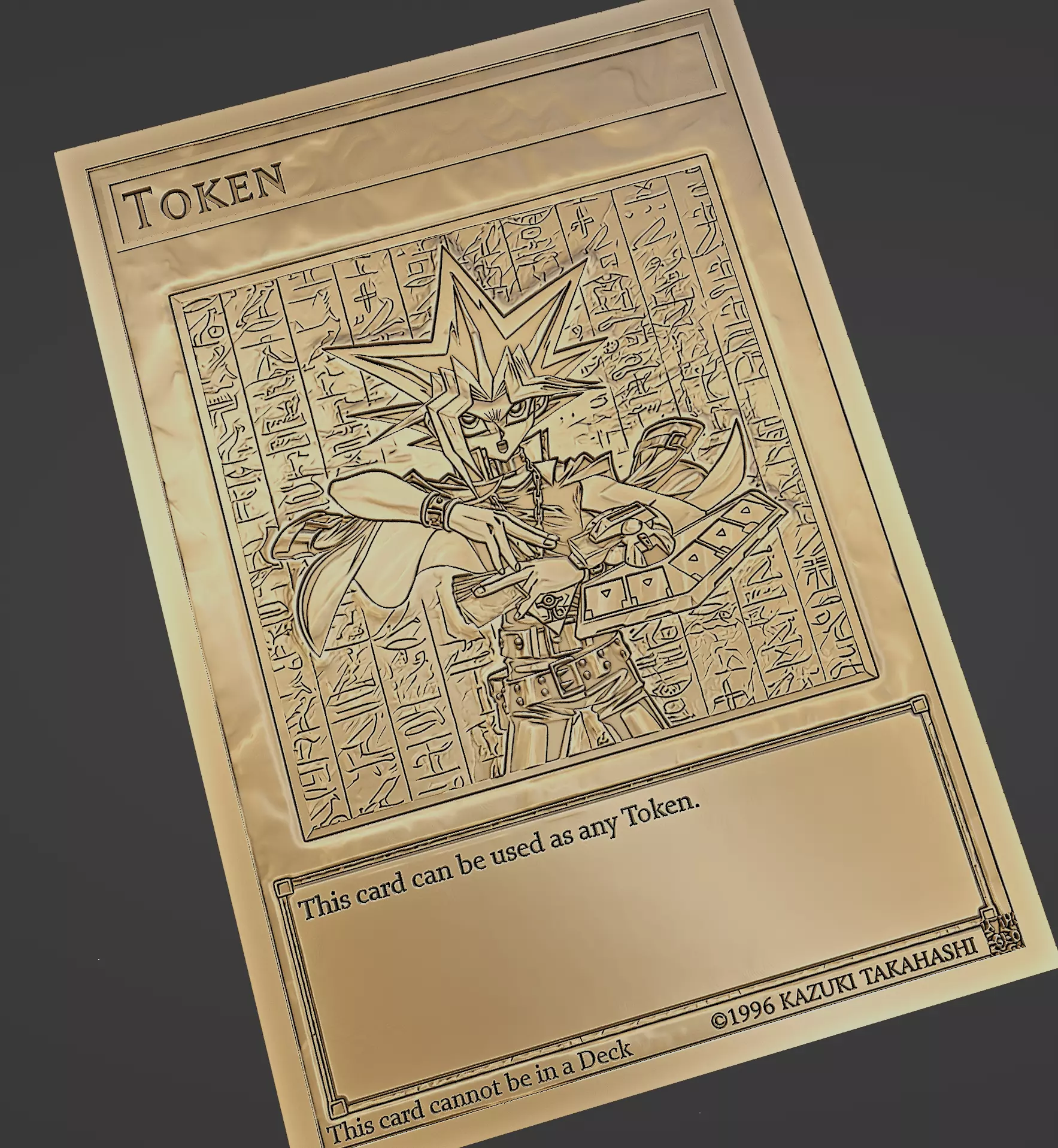 yami yugi - yugioh Free 3D print model