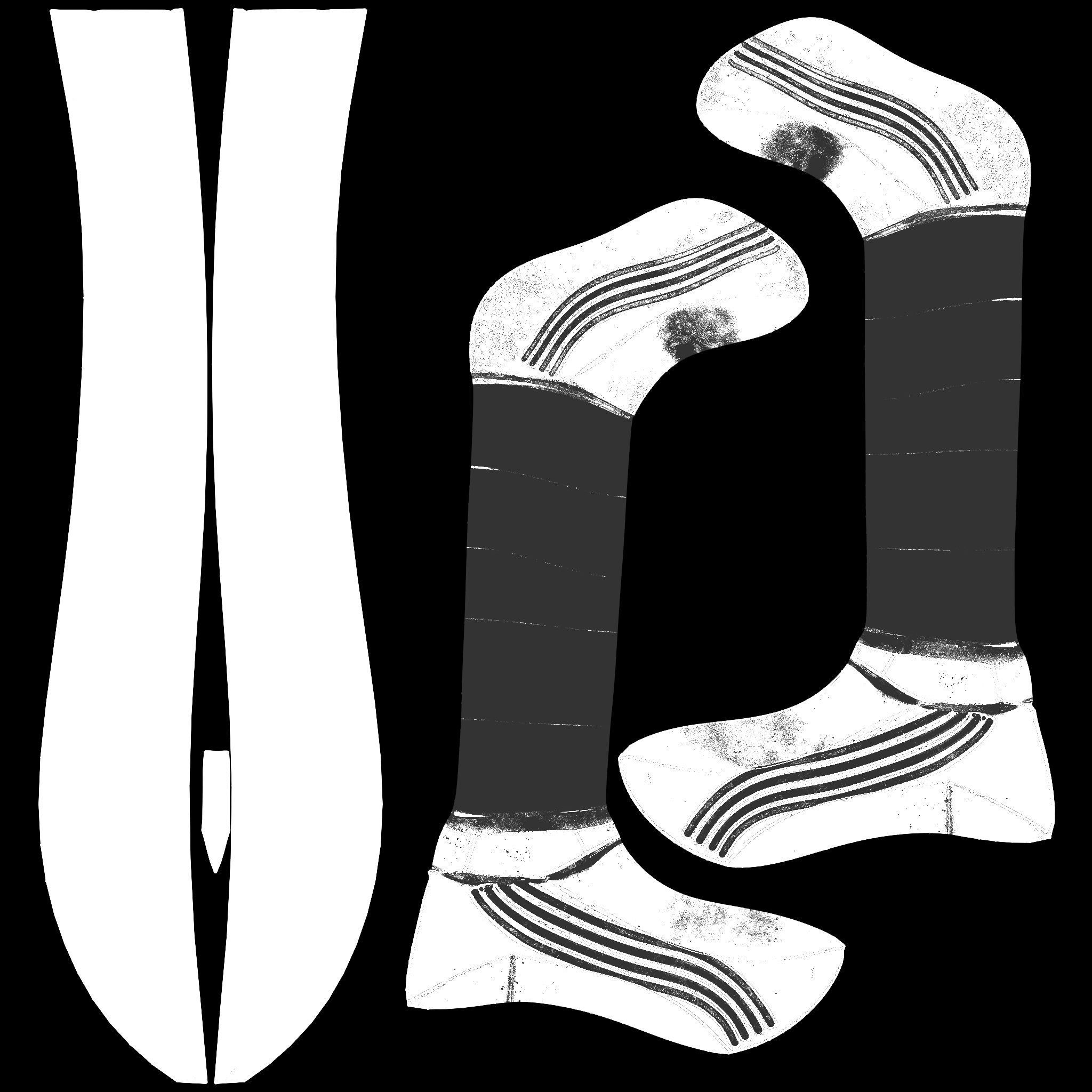 Spartan Xiphos Blade Sword Low-poly 3D model_12