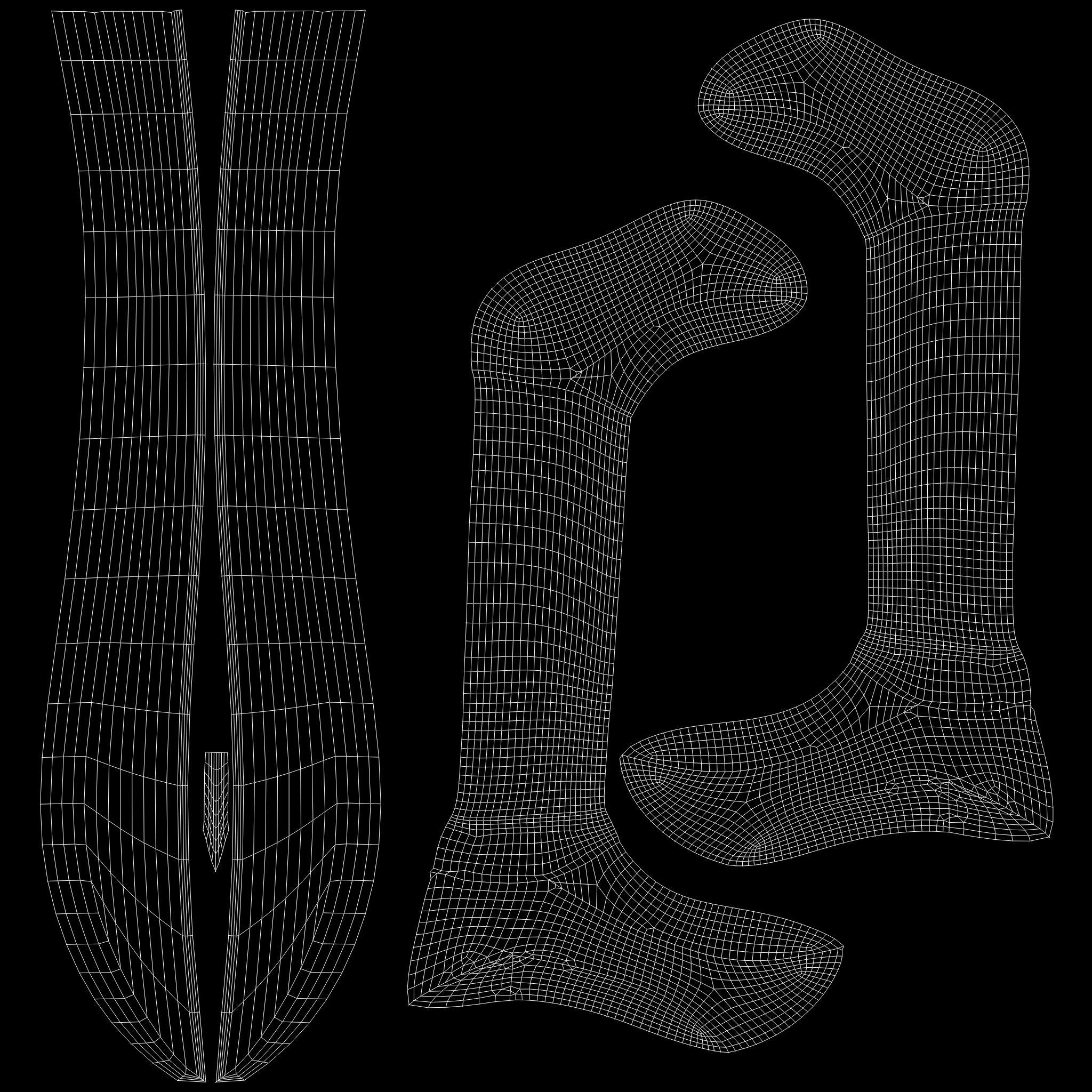 Spartan Xiphos Blade Sword Low-poly 3D model_14