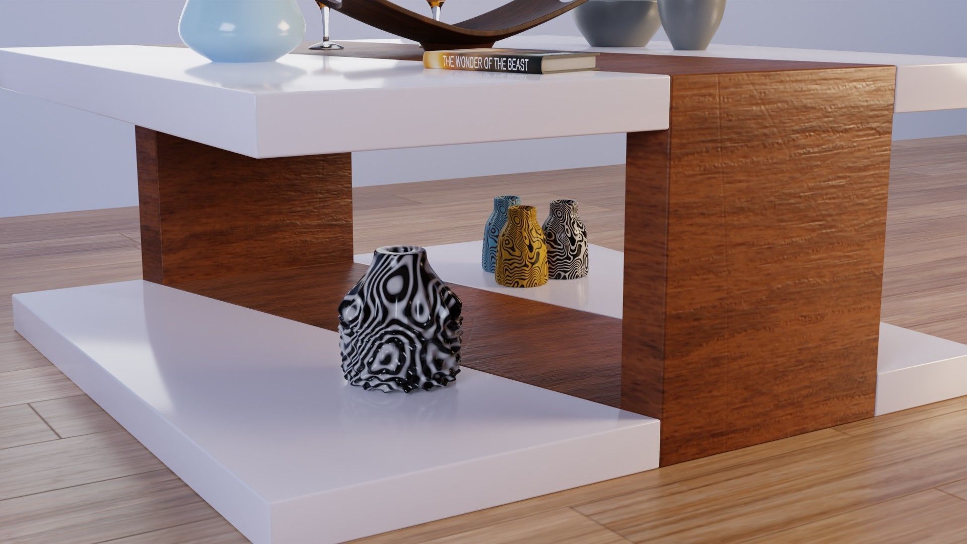 Coffee Table PART25 3D model_5