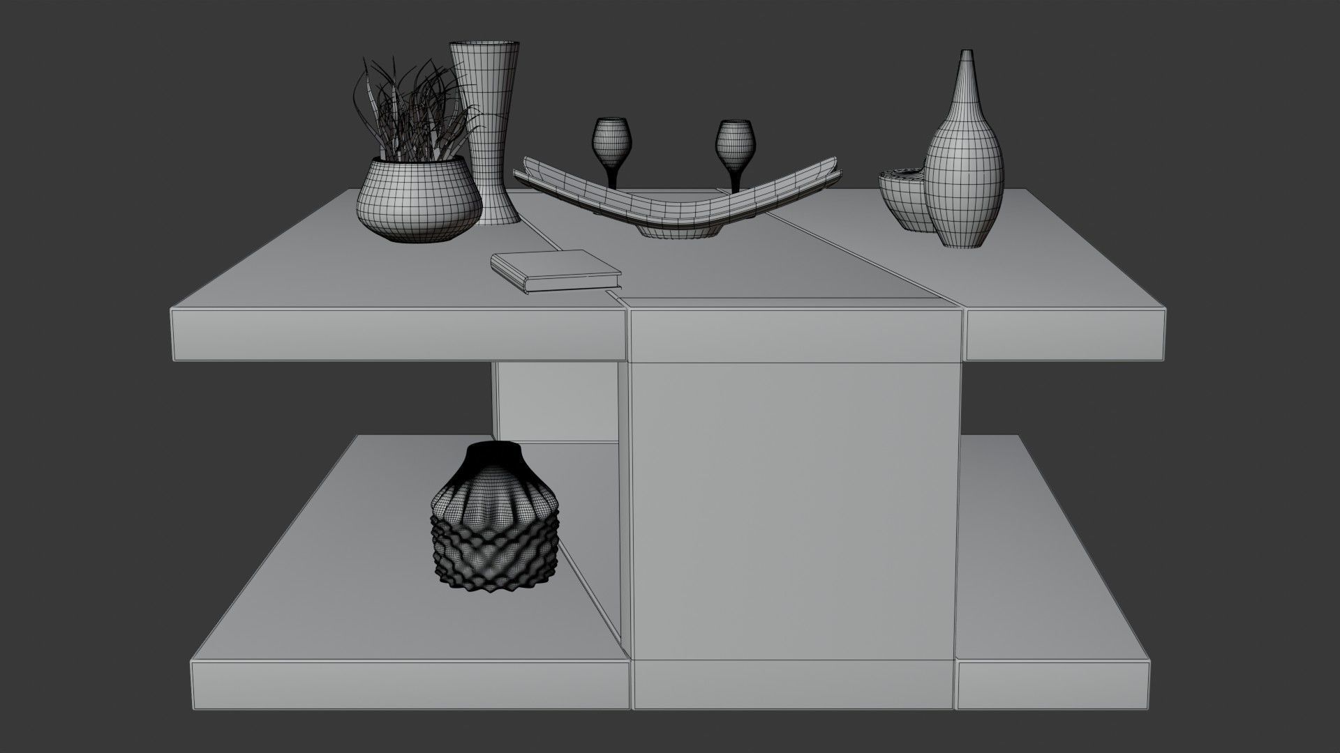 Coffee Table PART25 3D model_10