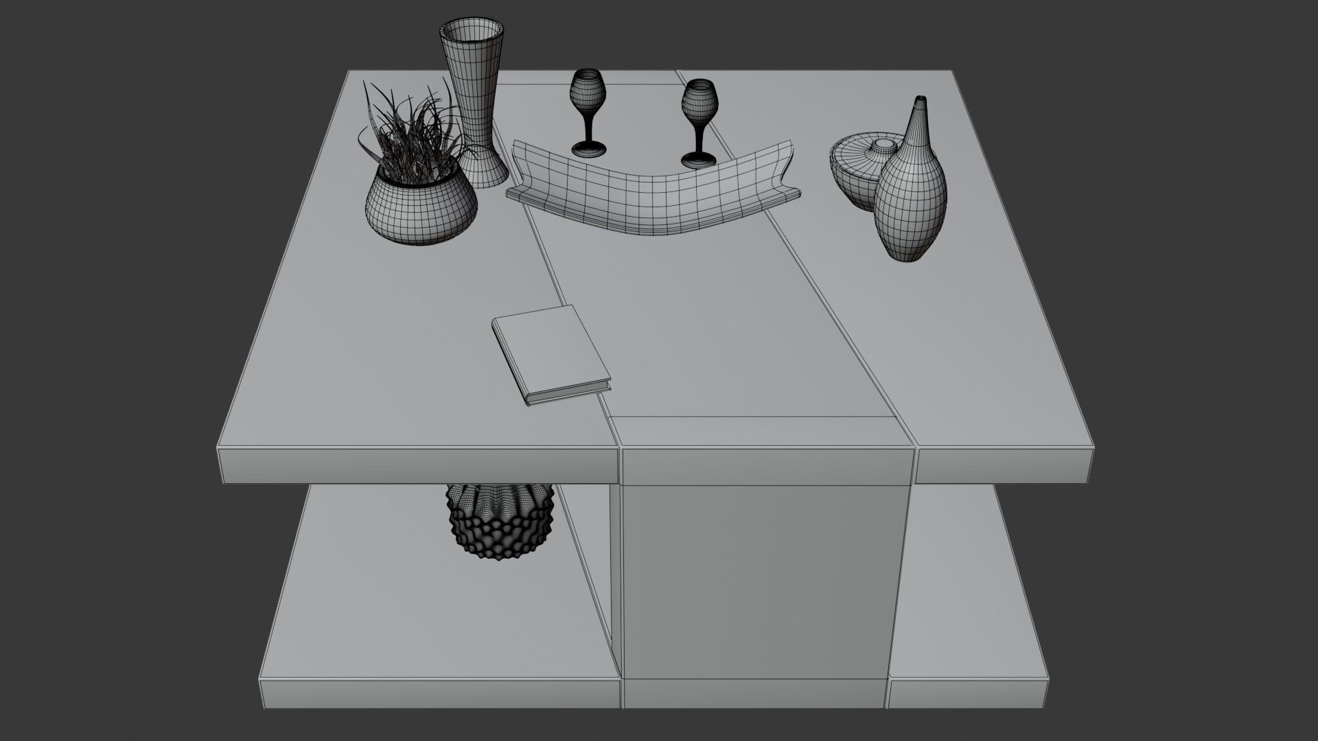 Coffee Table PART25 3D model_11