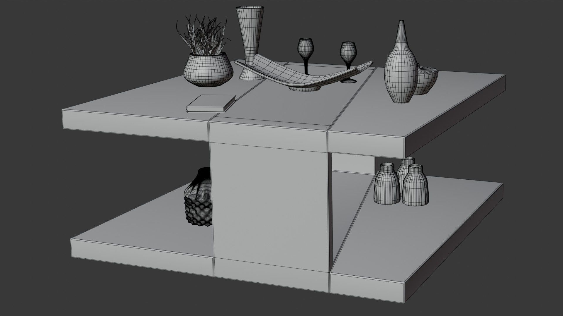 Coffee Table PART25 3D model_8