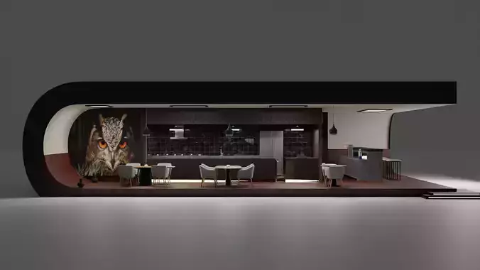 resturant modern restaurant with design