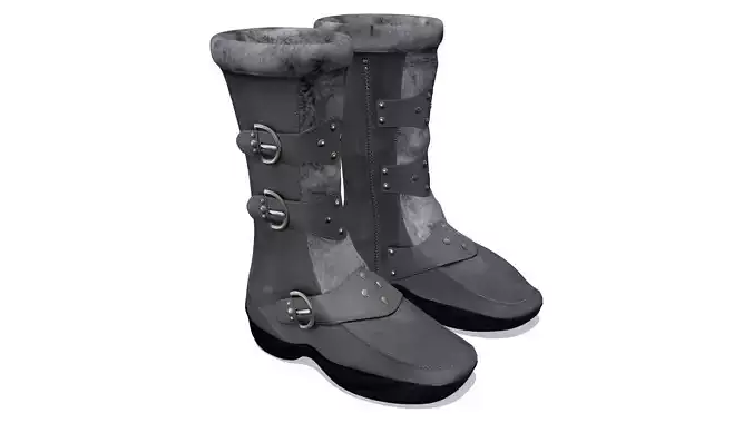Ladies Suede Fashion Winter Boots
